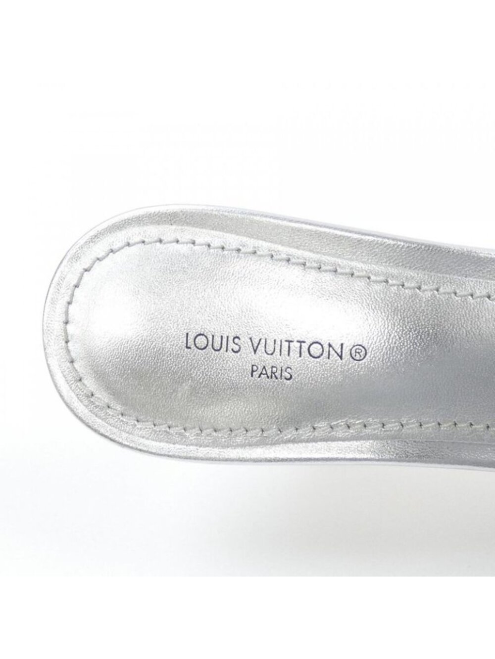 Louis Vuitton Metallic Lamb Leather Revival Sandal - Picture 6 of 6